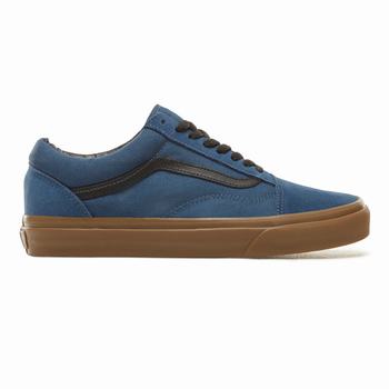 Damske Tenisky Vans Suede Gum Outsole Old Skool Tmavo/Čierne VA76FVLJP